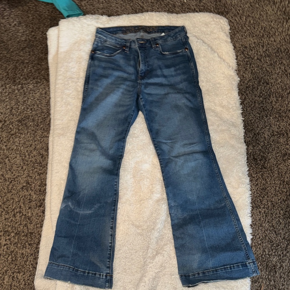 Wrangler Women's Medium Blue Flare Jeans